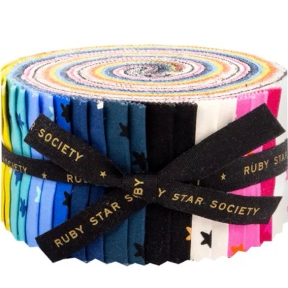Quilting Jelly Roll- Starry by Alexia Abegg of Ruby Star Society